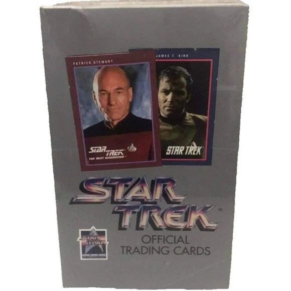 NEW Sealed 1991 Star Trek 25th Anniversary Official Trading Cards Set - Picture 1 of 4